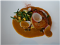 scallop with paprika sauce
